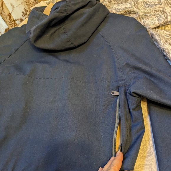 Vintage Back to Basics Anorak Utility Jacket Hood Perfect for All Seasons - Picture 5 of 14